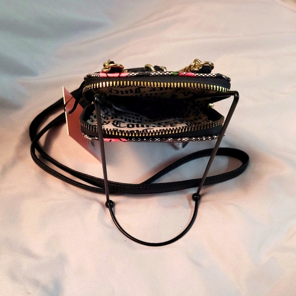 Juicy Couture Gray Floral Wallet Purse - Picture 5 of 5